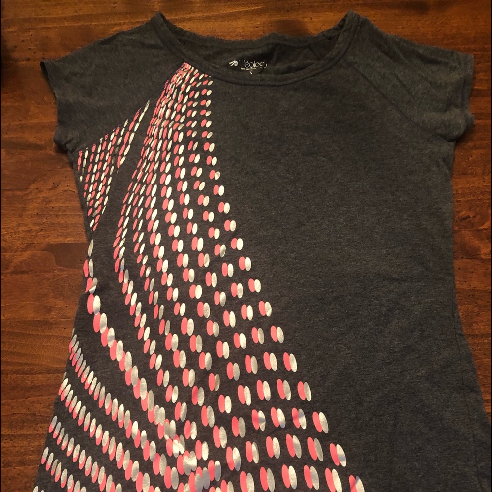 Athletic Tee, Ideology Size Small with design.